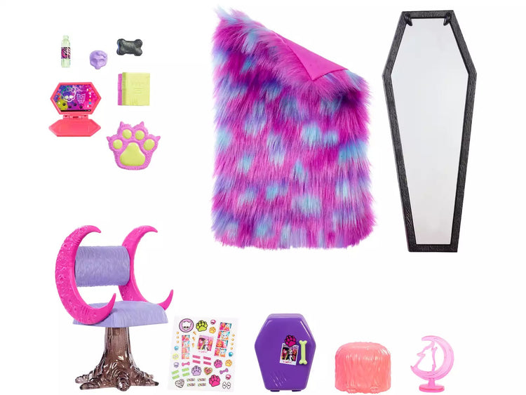 MATTEL La Chambre de Clawdeen Wolf - Monster High