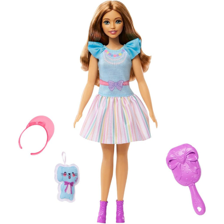 BARBIE - MA PREMIERE BARBIE CHATAIN - POUPEE TERESA 35 CM