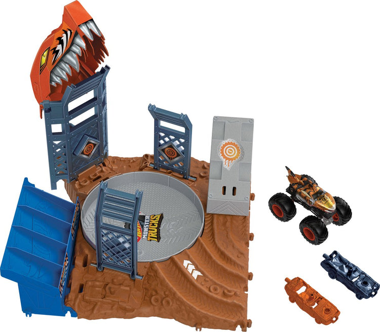Hot Wheels Monster Trucks Demi-finale Shark Spin
