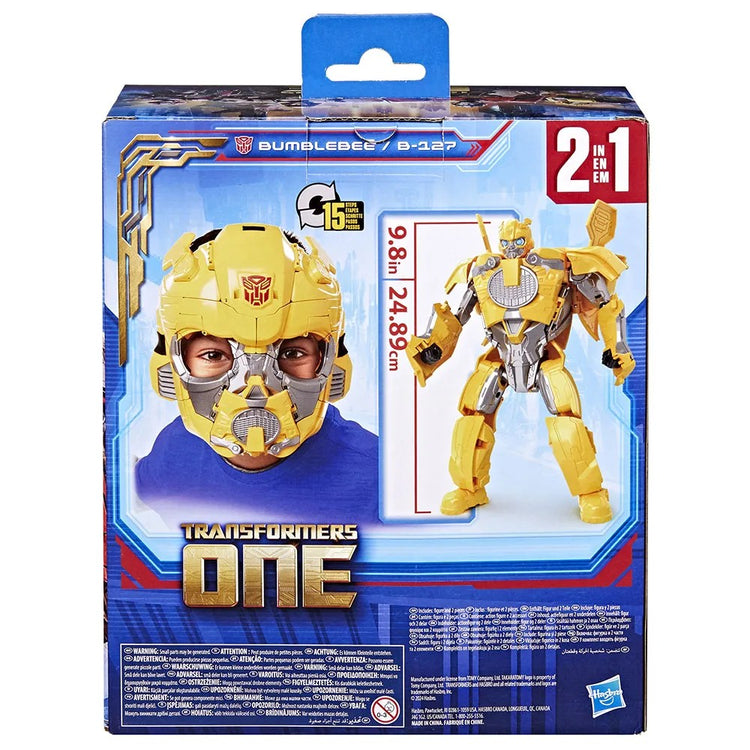 HASBRO Figurine 2-en-1 Bumblebee B-127 Transformers One