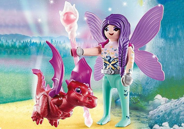 Playmobil 70299 Fée avec bébé dragon (Special Plus) (Magic)