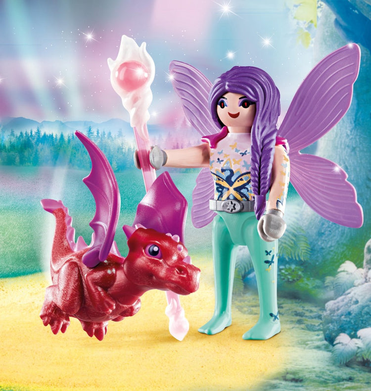 Playmobil 70299 Fée avec bébé dragon (Special Plus) (Magic)