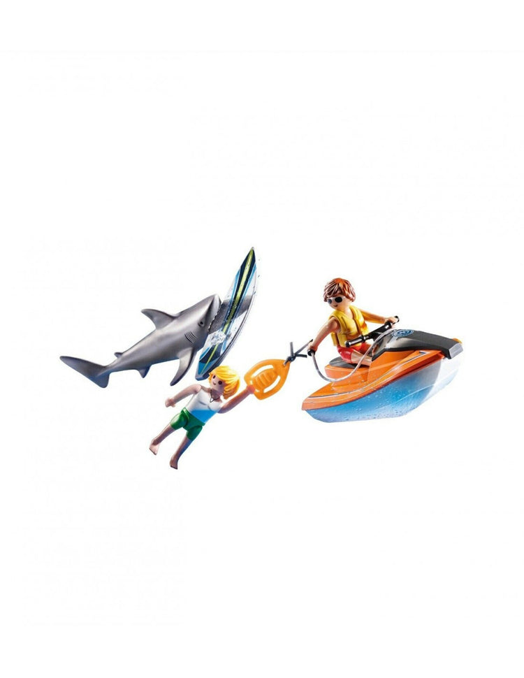 70489 Playmobil  Playmobil Rescue Action Requin Attaque Sauvetage