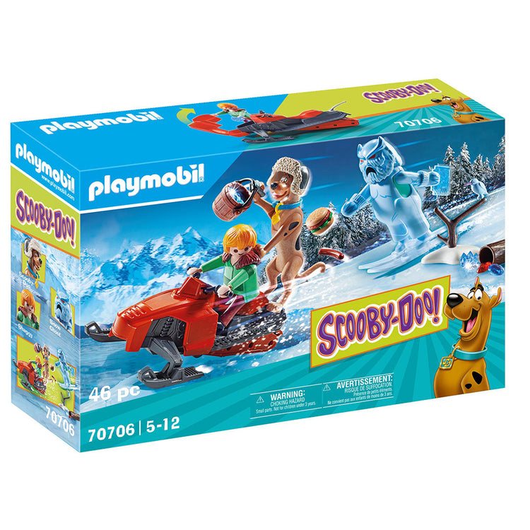 70706 - Playmobil Scooby-Doo avec spectre des neiges