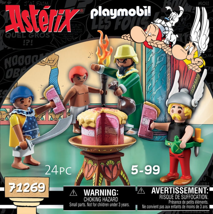 71269 - Playmobil Astérix - Le gâteau empoisonné d'Amonbofis