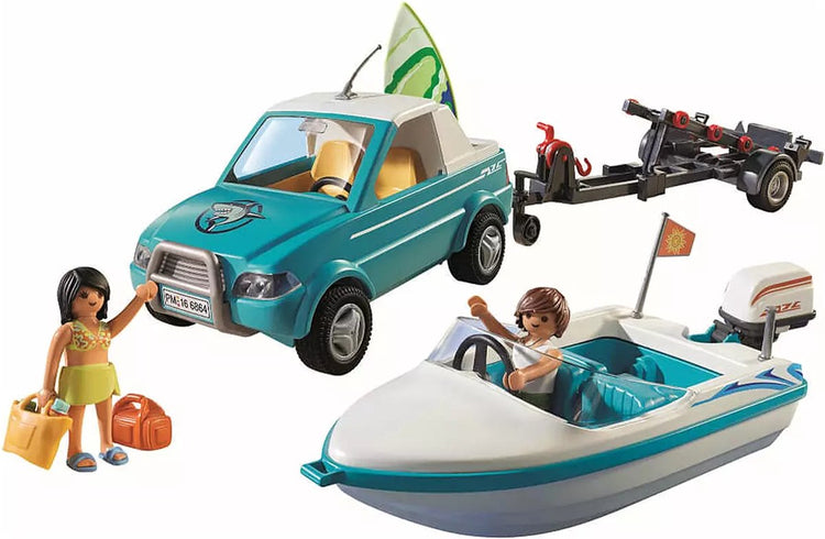 71589 Playmobil  Pick-up de surfeur avec speedboat PLAYMOBIL