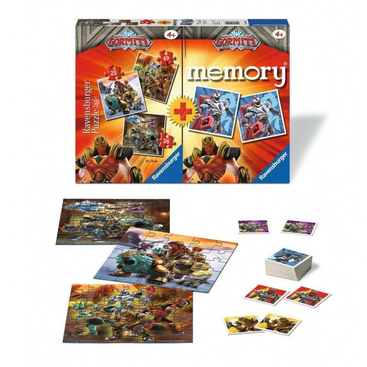 Ravensburger Casse-tête à Mémoire Triple Gormity Pack