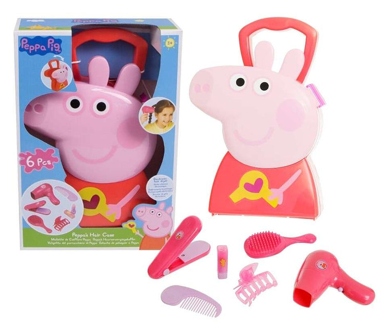 Peppa Pig - La Boite d’Accessoires de Coiffure  - 6 Pièces