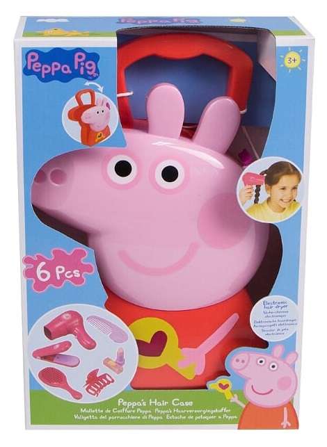 Peppa Pig - La Boite d’Accessoires de Coiffure  - 6 Pièces