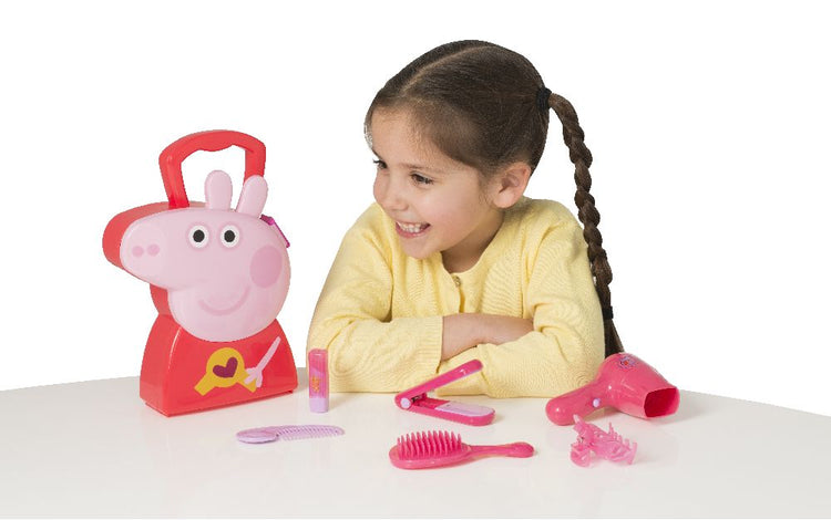 Peppa Pig - La Boite d’Accessoires de Coiffure  - 6 Pièces