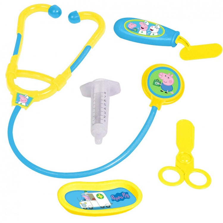 Peppa Pig Mallette médicale. Livré avec 10 Accessoires.