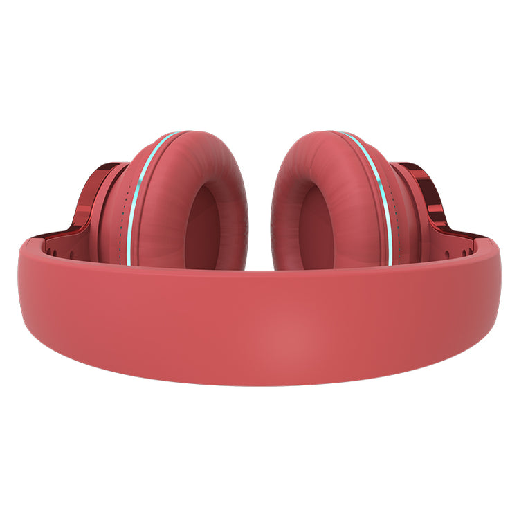 Casque Bluetooth 5.0 stéréo ergonomique - Edition Miami 2024- couleur rouge