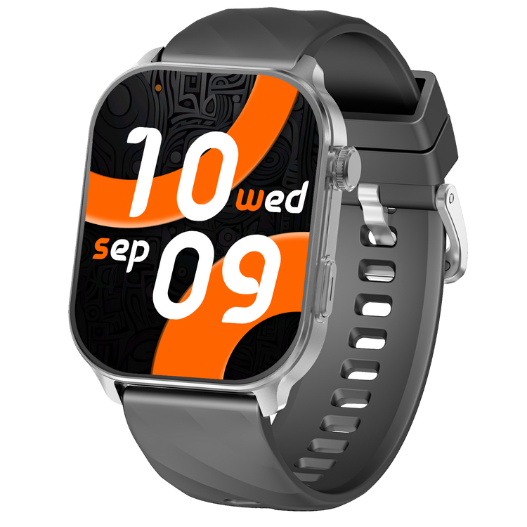 Montre connectée   GPS edition VIVA-PRO  écran haute définition avec un Verre de protection 2.5D bracelet silicone  couleur Noir