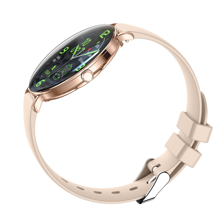 Montre connectée AMOLED- Edition ELITE écran tactile 1,43 pouces (avec bracelet silicone) couleur Rose