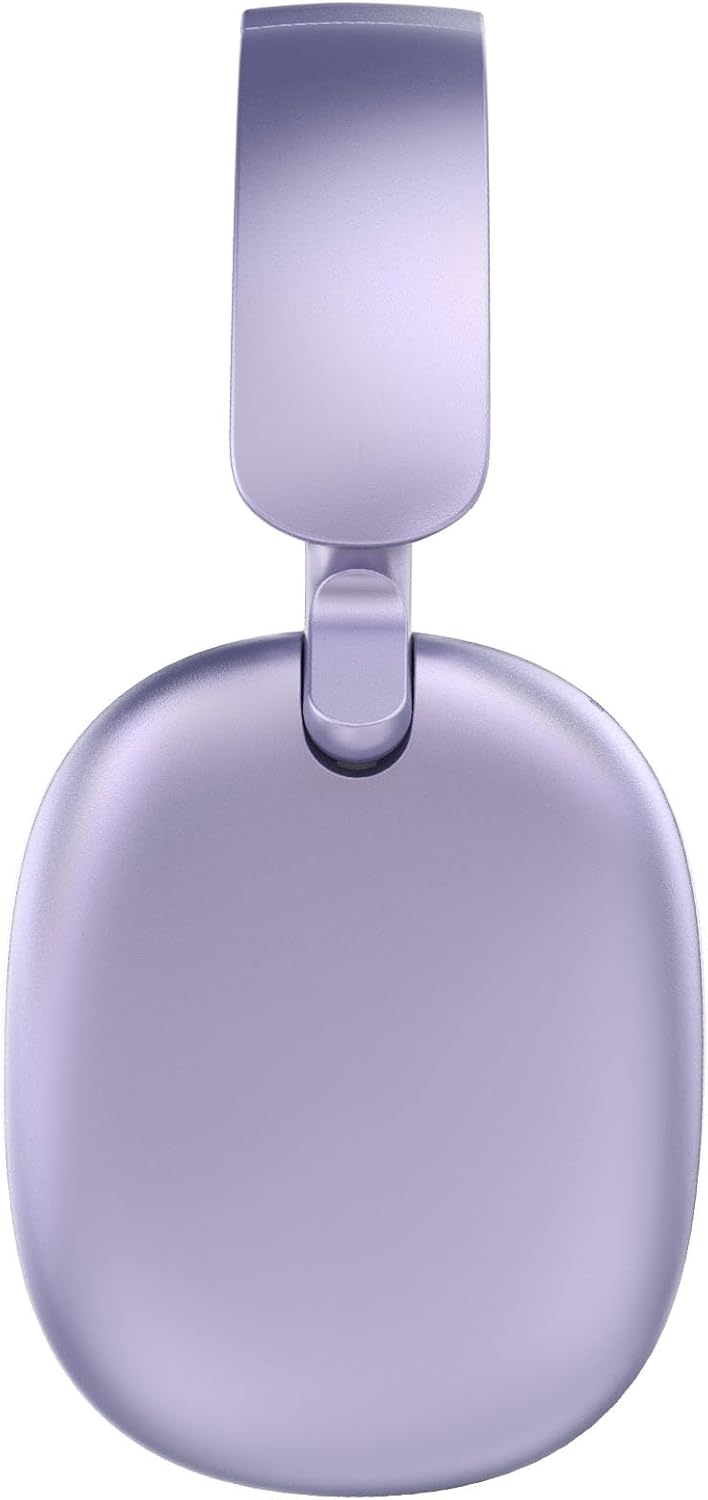 Casque Audio sans Fil édition FUNKY  à réduction Active du Bruit, Version Bluetooth  5.4 , Design Pliable léger, Oreillettes Confortables avec Basses Profondes, avec Micro couleur violet