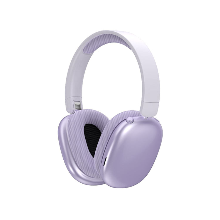 Casque Audio sans Fil édition FUNKY  à réduction Active du Bruit, Version Bluetooth  5.4 , Design Pliable léger, Oreillettes Confortables avec Basses Profondes, avec Micro couleur violet