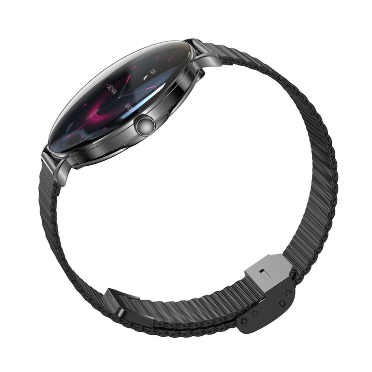 Montre connectée AMOLED- Edition Dolce Luna écran tactile 1,43 pouces (avec bracelet milanais) couleur Noir