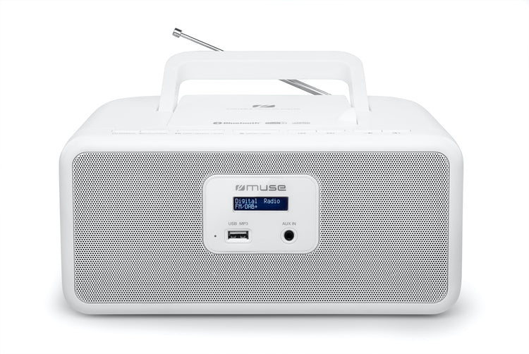 Muse M-32 DBW Lecteur CD portable Blanc