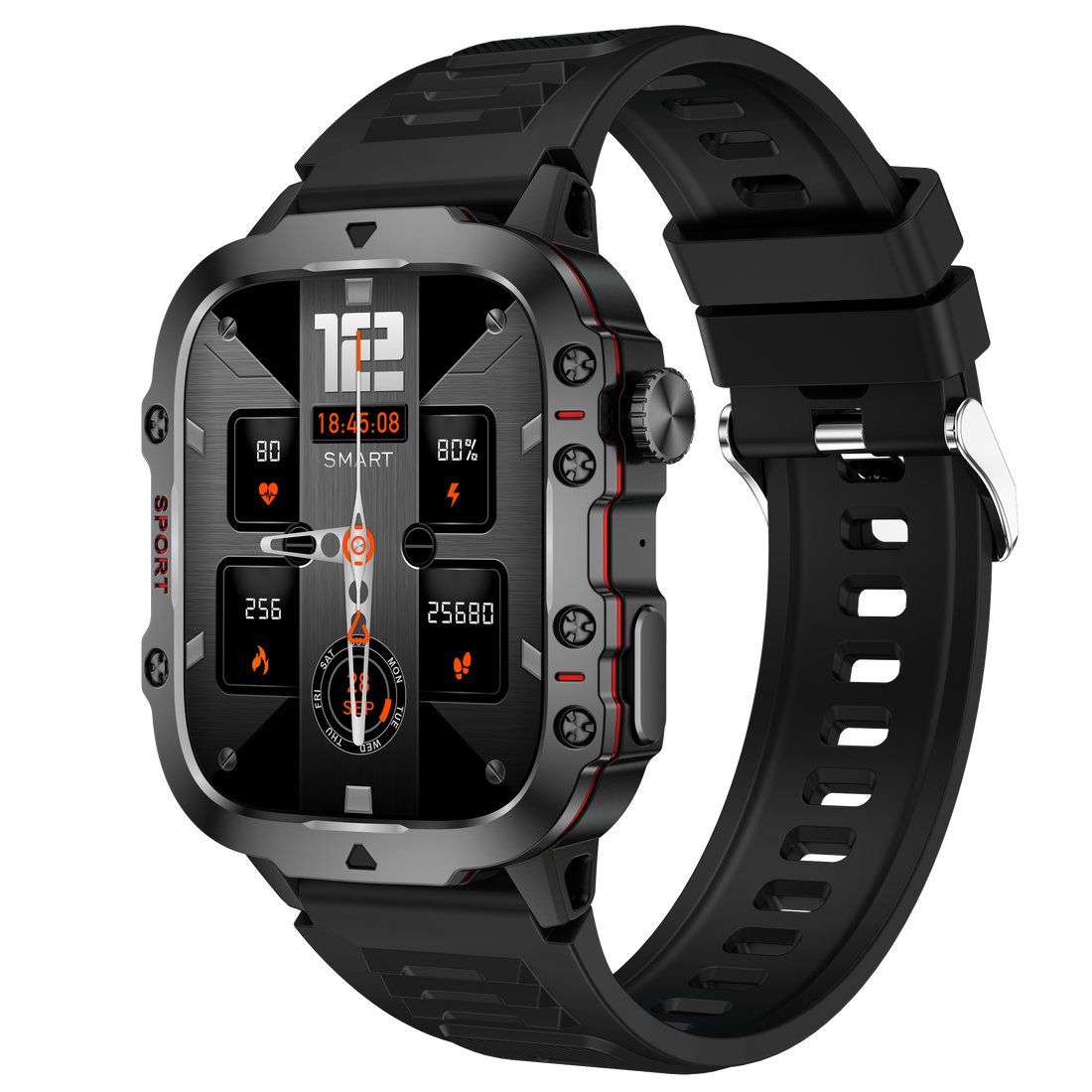 Montre connectée - WENZYLIQUOX - Sport Tracker - Écran 1,43 AMOLED - IP68 - Appels Bluetooth & SpO2 - Téléphonie Montre connectée - WENZYLIQUOX - Sport Tracker - Écran 1,43 AMOLED - IP68 - Appels Bluetooth & SpO2 - Téléphonie