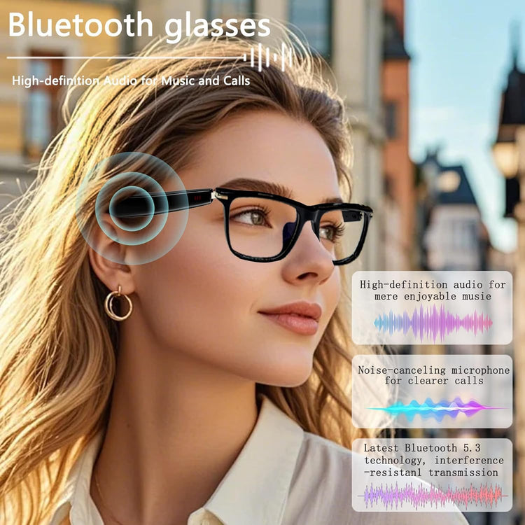 Lunettes intelligentes multifonctions NASA  édition . GRAVITY transmission Wi-Fi, Bluetooth  Microphone Et Haut-Parleur Intégré