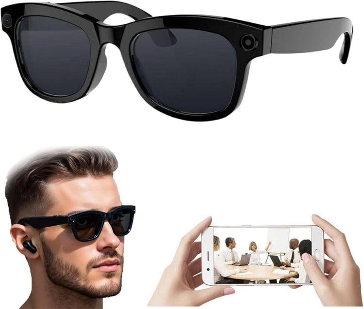 Lunettes intelligentes multifonctions NASA  édition . FUSION transmission Wi-Fi, Bluetooth  Microphone Et Haut-Parleur Intégré