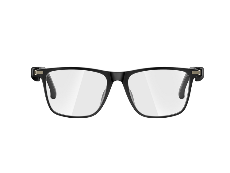 Lunettes intelligentes multifonctions NASA édition ICARE  transmission Wi-Fi, Bluetooth  Microphone Et Haut-Parleur Intégré Monture Mat Noir  Verres Incolore Modèle  Unisex design