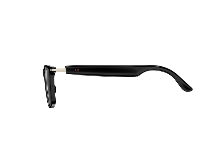 Lunettes intelligentes multifonctions NASA édition ICARE  transmission Wi-Fi, Bluetooth  Microphone Et Haut-Parleur Intégré Monture Mat Noir  Verres Incolore Modèle  Unisex design