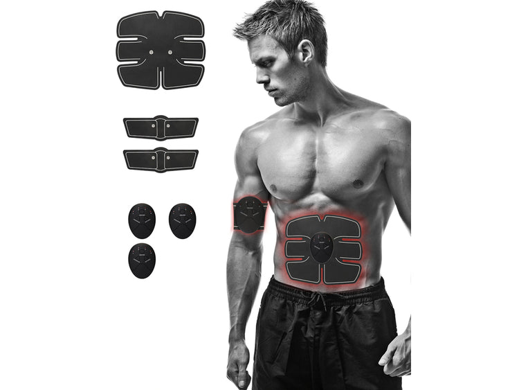 Electroestimuladores músculos abdominales, brazos y piernas - modelo Elvea