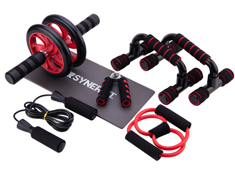 Pack D’ équipements  d'exercices Fitness  SYNERFIT 7 en 1