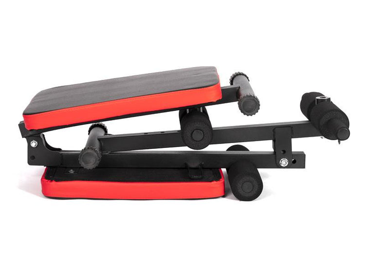 Banc de musculation SYNERFIT pliable  multifonction entraînement complet  noir et rouge