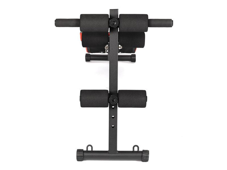 Banc de musculation SYNERFIT pliable  multifonction entraînement complet  noir et rouge