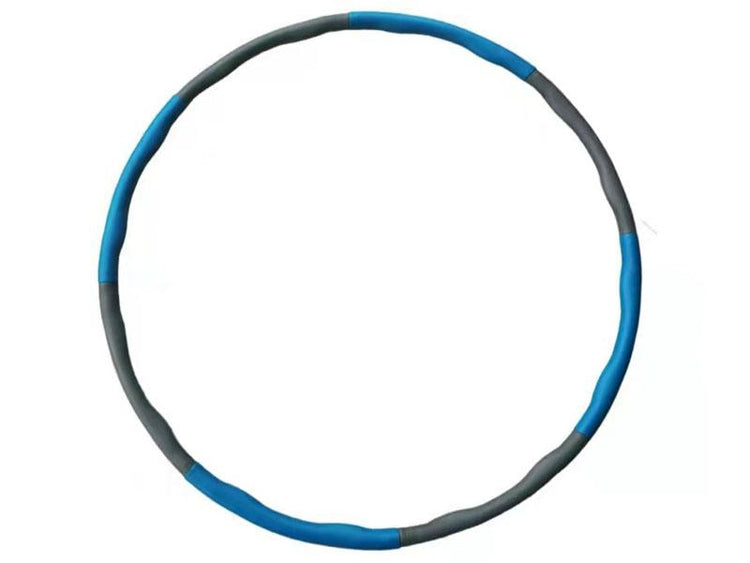 Hula Hoop en mousse Synerfit  100cm, 1,2kg (Bleu-Gris)