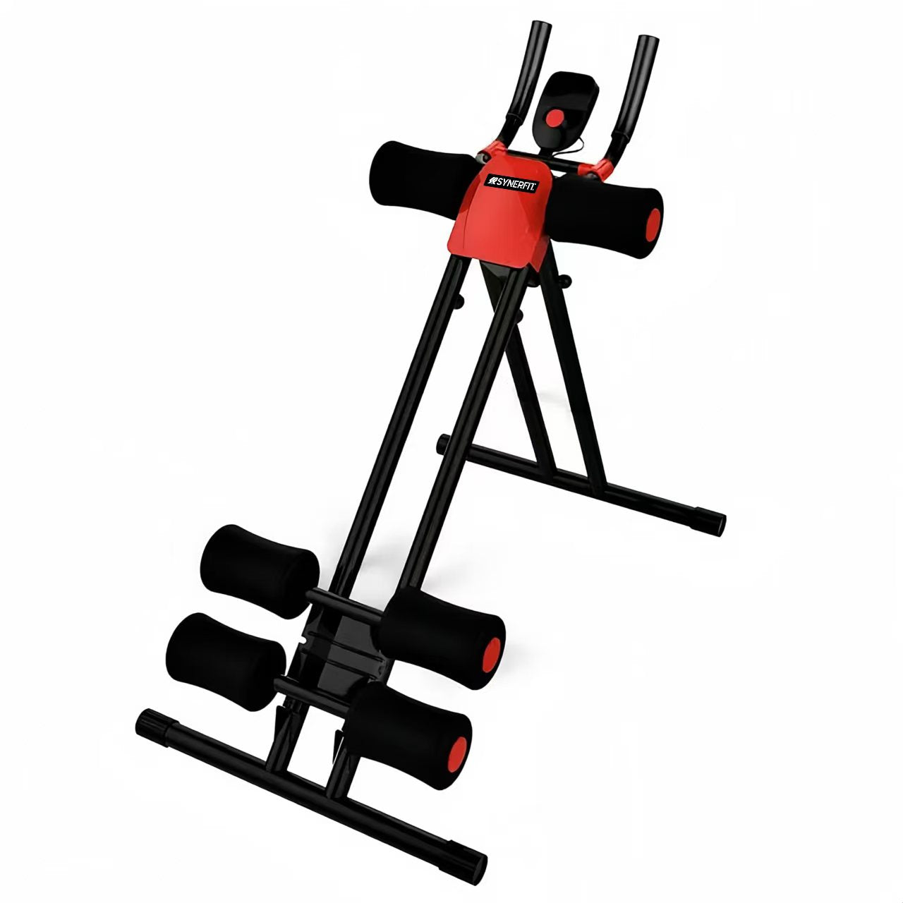 Appareil Abdominal Multifonction Avec écran LCD – Réglable, Pliable, Bandes élastiques, Capacité 100 Kg
