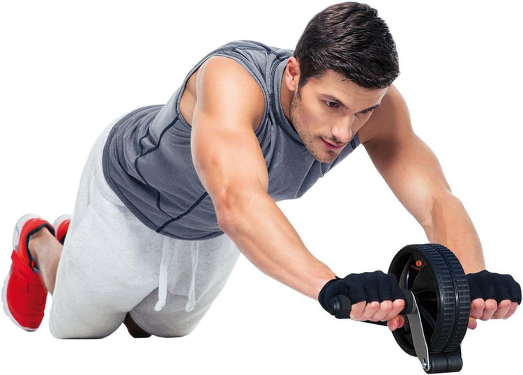 Roue abdominale AB Power  Wheel Avec frein - Noir