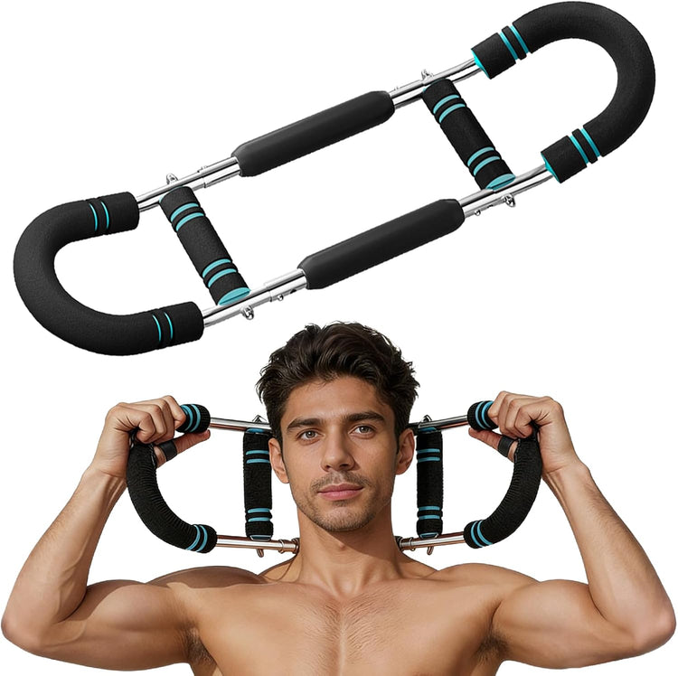 Appareil d'entraînement SYNERFIT  Power Twister  entraîneur des Bras Niveau de résistance : 30/40/50 kg Double Ressort, 3 Niveaux réglables, extenseur de Poitrine