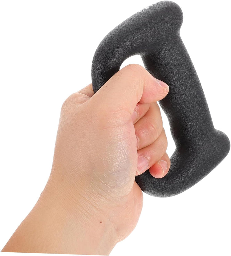 Paire de Petits Haltères SYNERFIT , Porteurs de Poids, Entraînement par Frappe, Course à Pied & Entraînement de Boxe en Fer poids 1KG unité colorie Noir