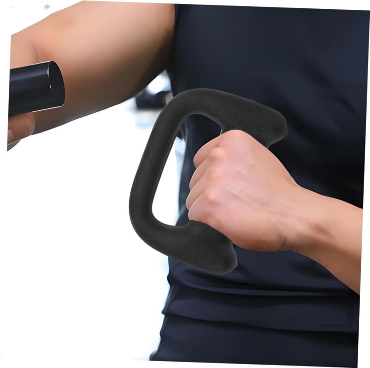 Paire de Petits Haltères SYNERFIT , Porteurs de Poids, Entraînement par Frappe, Course à Pied & Entraînement de Boxe en Fer poids 1KG unité colorie Noir