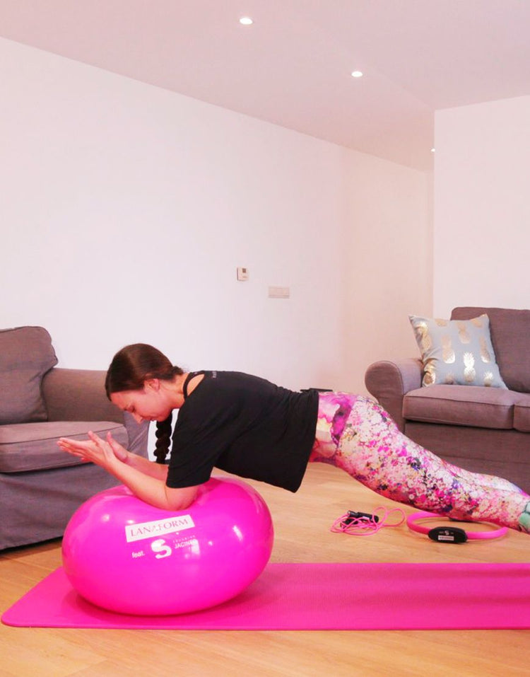 LANAFORM by SYNERFIT  Kit d’accessoires fitness pour entraînement cardio-musculaire- inclus 1 donut, 1 anneau de Pilates, 1 corde à sauter