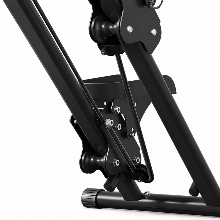 Stepper d'escalier Pliable SYNERFIT avec Écran LED Résistance Réglable, Pédales Antidérapantes Charge Maximale 120 kg, modèle  CLIMBER-FIT couleur Noir