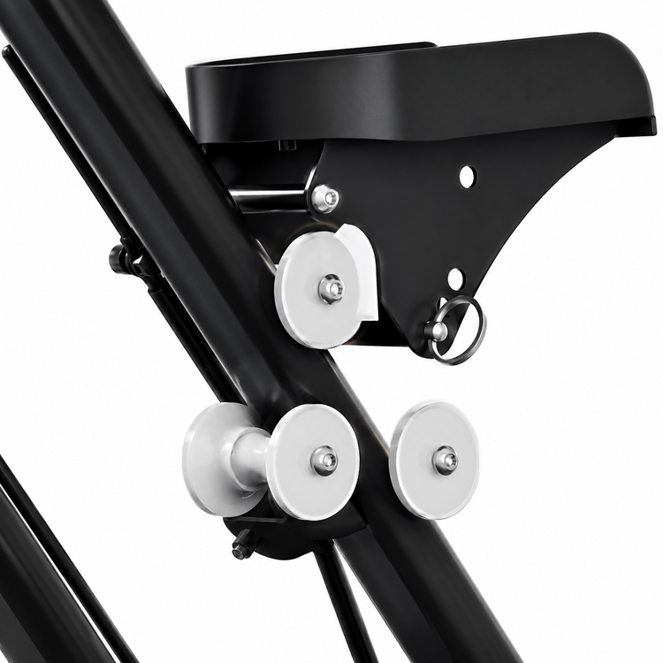 Stepper d'escalier Pliable SYNERFIT avec Écran LED Résistance Réglable, Pédales Antidérapantes Charge Maximale 120 kg, modèle  CLIMBER-FIT couleur Noir