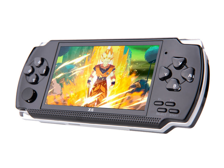 Console émulateur portable 4.3 pouces avec lecteur audio/vidéo et caméra - Edition Phoenix - Coloris Noir