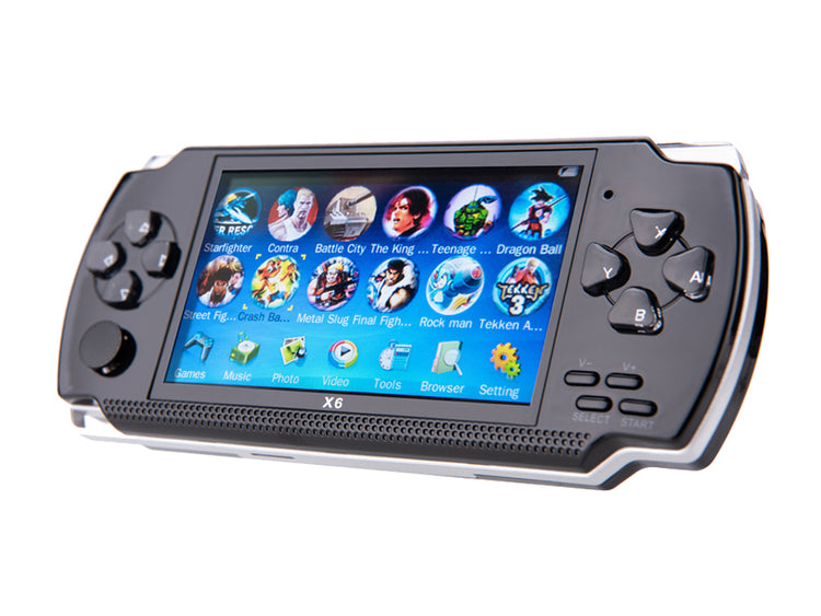 Console émulateur portable 4.3 pouces avec lecteur audio/vidéo et caméra - Edition Phoenix - Coloris Noir