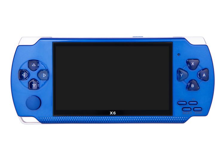 Console émulateur portable 4.3 pouces avec lecteur audio/vidéo et caméra - Edition Phoenix - Coloris Bleu