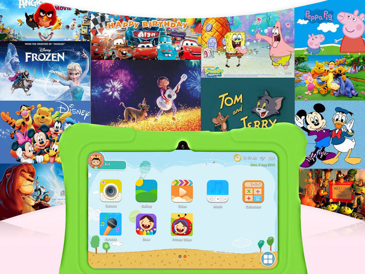 Tablette tactile enfant Android 7 pouces - Edition CreaTouch - Coloris Bleu