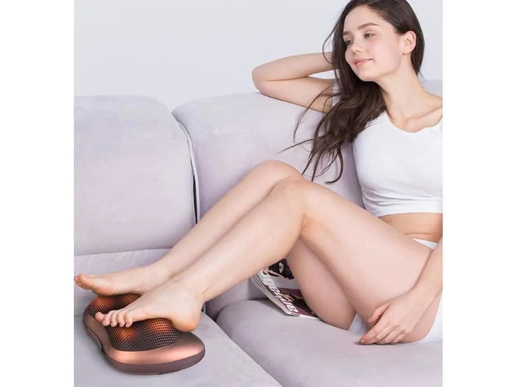 Thermal Shiatsu Massage Cushion - Ebony Model 
