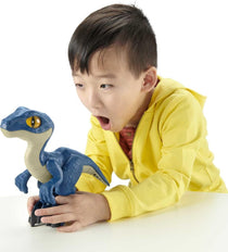 MATTEL Fisher-Price - Vélociraptor XL Imaginext Jurassic World - Figurine articulée - 24cm