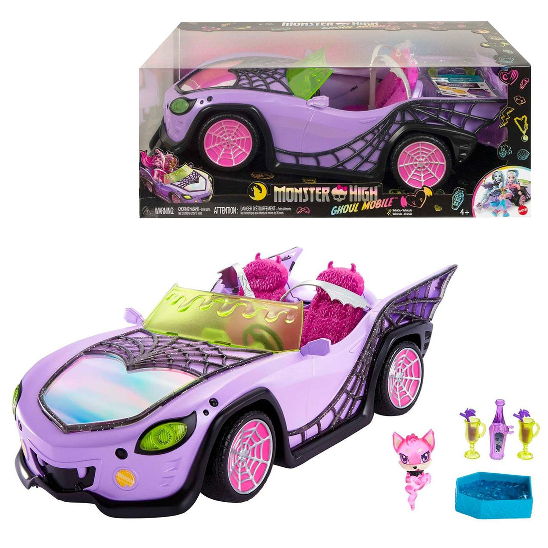 MATTEL Monster High Le Cabriolet des Goules