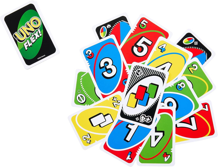MATTEL GAMES - UNO FLEX - JEU DE CARTES pour Enfants Et Adultes