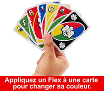 MATTEL GAMES - UNO FLEX - JEU DE CARTES pour Enfants Et Adultes