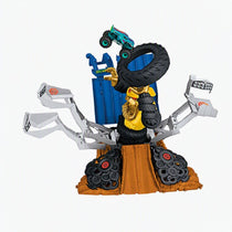 Hot Wheels Monster Trucks Arena Smashers Combat Mega-Wrex vs Gorzilla Coffret avec véhicule Mega-Wrex inclus 2 Voitures